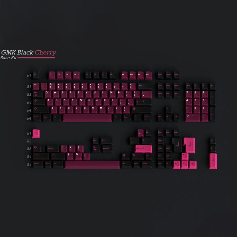 GMK CYL Black Cherry