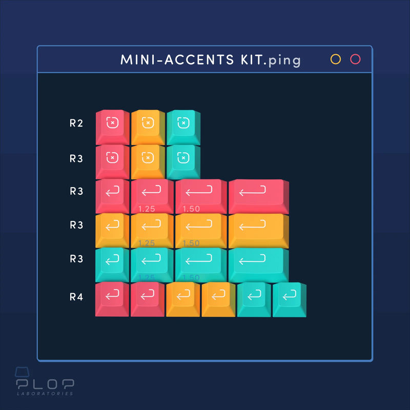 [Extra] ePBT Ping - KIT:Mini-accents kit