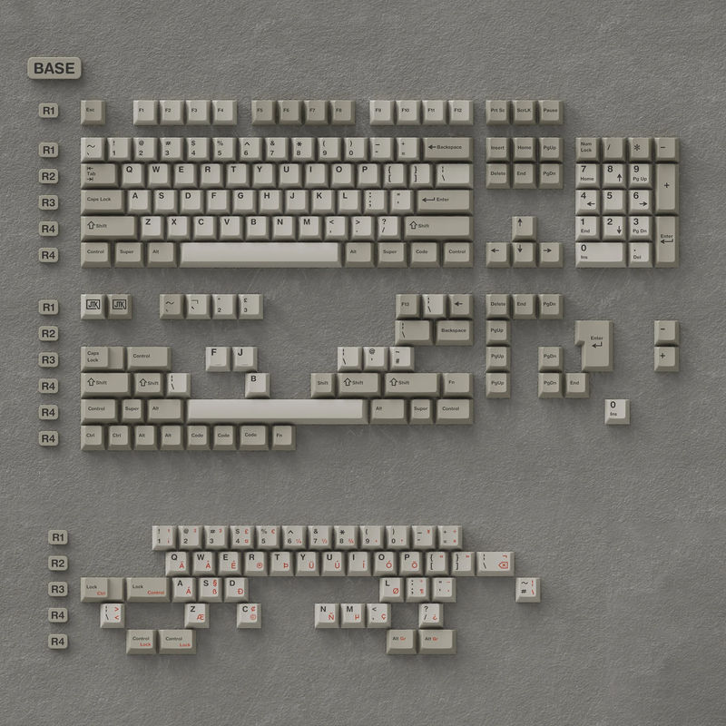 JTK Beige - Kit :Base+Irish alphas