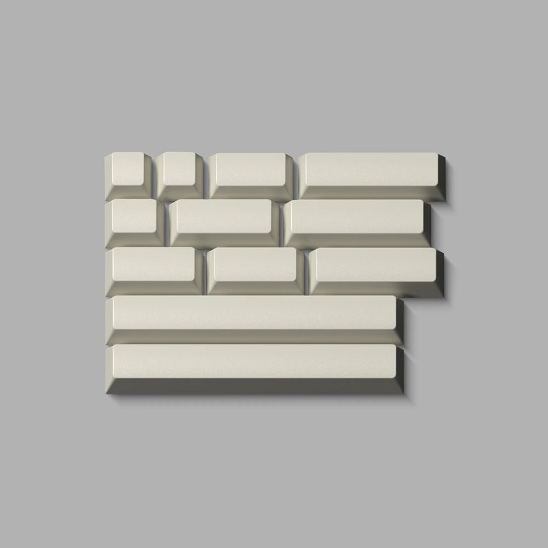 JTK Beige - Kit :White spacebar