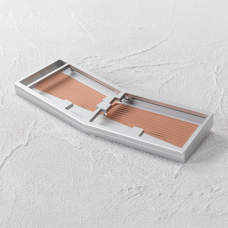 Boomerang - Case Color:Anodized Silver - Weight bar:Patina Gray