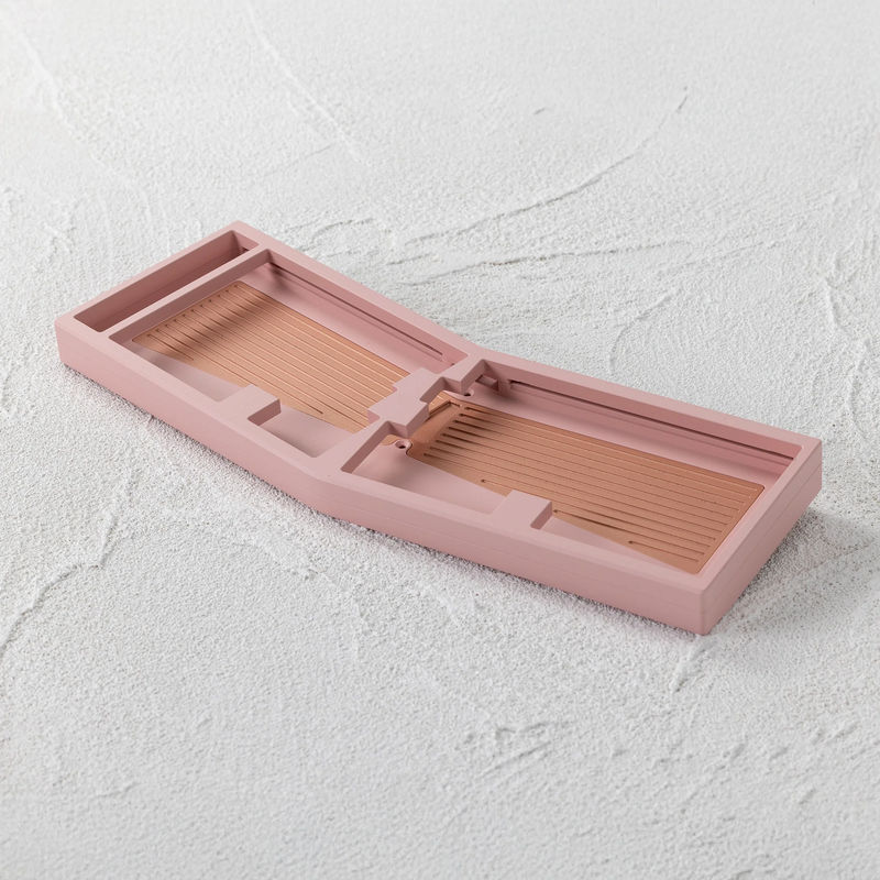 Boomerang - Case Color:Coating Pink - Weight bar:Patina Gray
