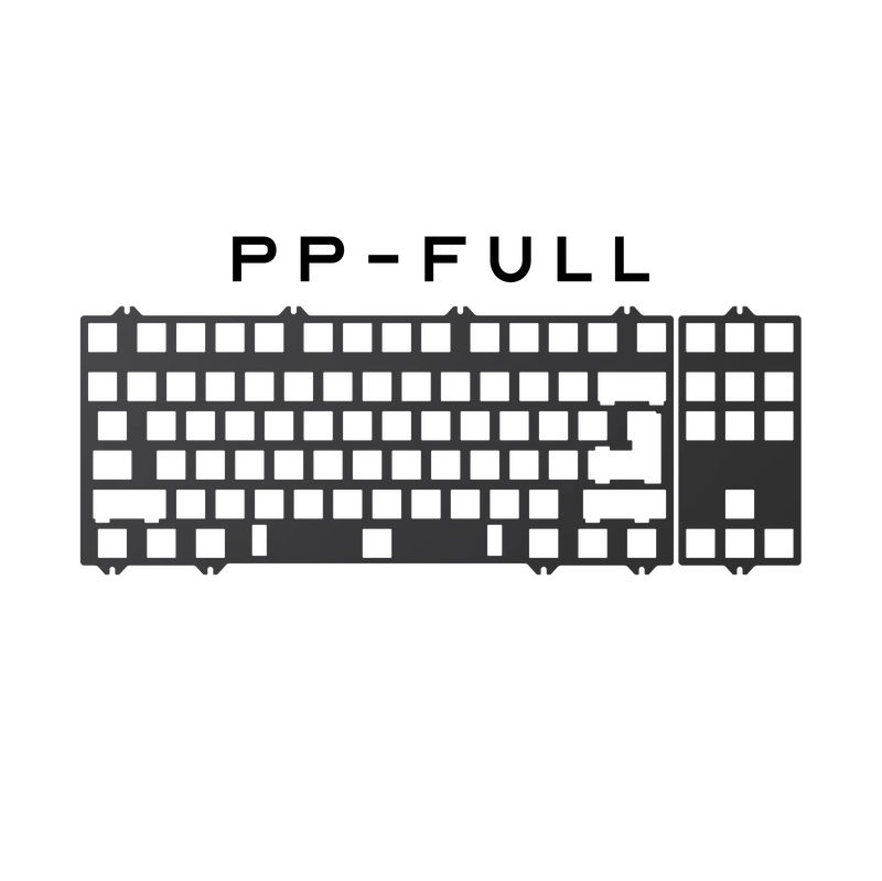 Constance TKL Optional Accessories - Addons:Plate - PP FULL