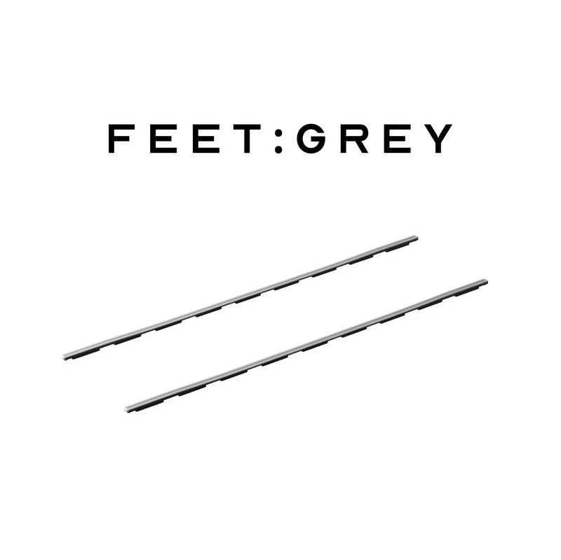 Constance TKL Optional Accessories - Addons:Feet - Grey