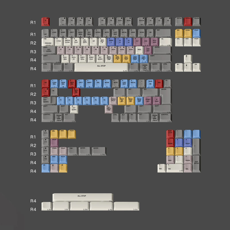 S9000 Cherry profile Keycaps - Kit:S9000