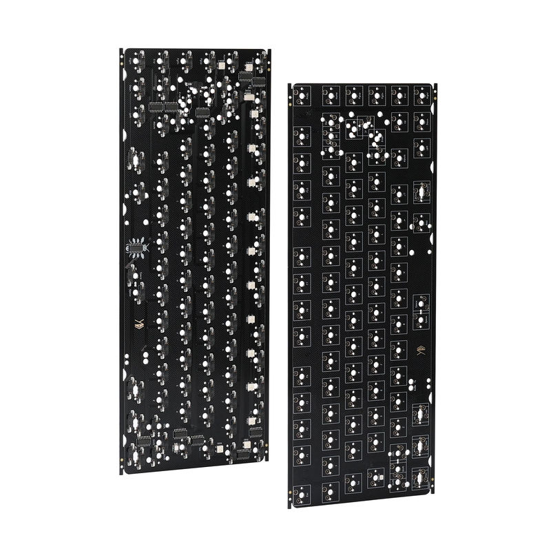 KBDfans TACO PCB - Accessories:1.2 mm Hot-swap ISO non-flex cut PCB
