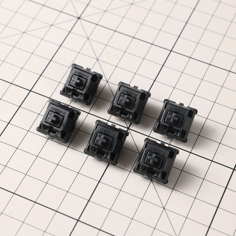 Cherry Black MX Hyperglide linear switches MX1A-11NW