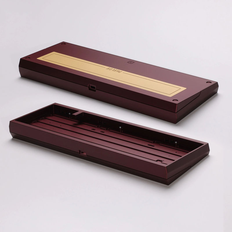 Ready to use PAVLOV with PBTfans Emma - colors:Anodized burgundy