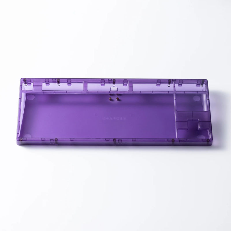 Tiger Lite Gaming - Color:Transparent Purple - PCB and Plate:Tofix 8K PCB/ FR4 plate