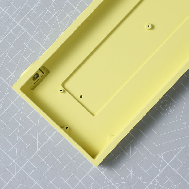Tofu60 Redux Case - Color (without brass weight bar):E-coating Lemon