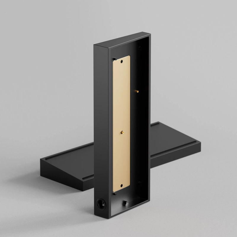 Tofu60 Redux Case - Color (without brass weight bar):Anodized Black