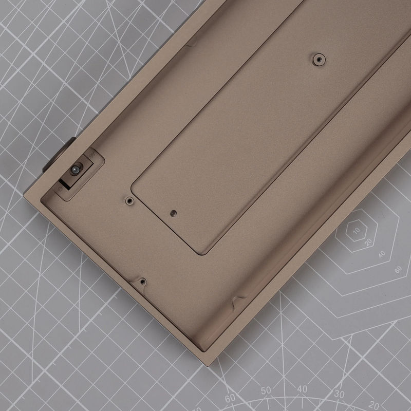 Tofu60 Redux Case - Color (without brass weight bar):New Anodized Mocha
