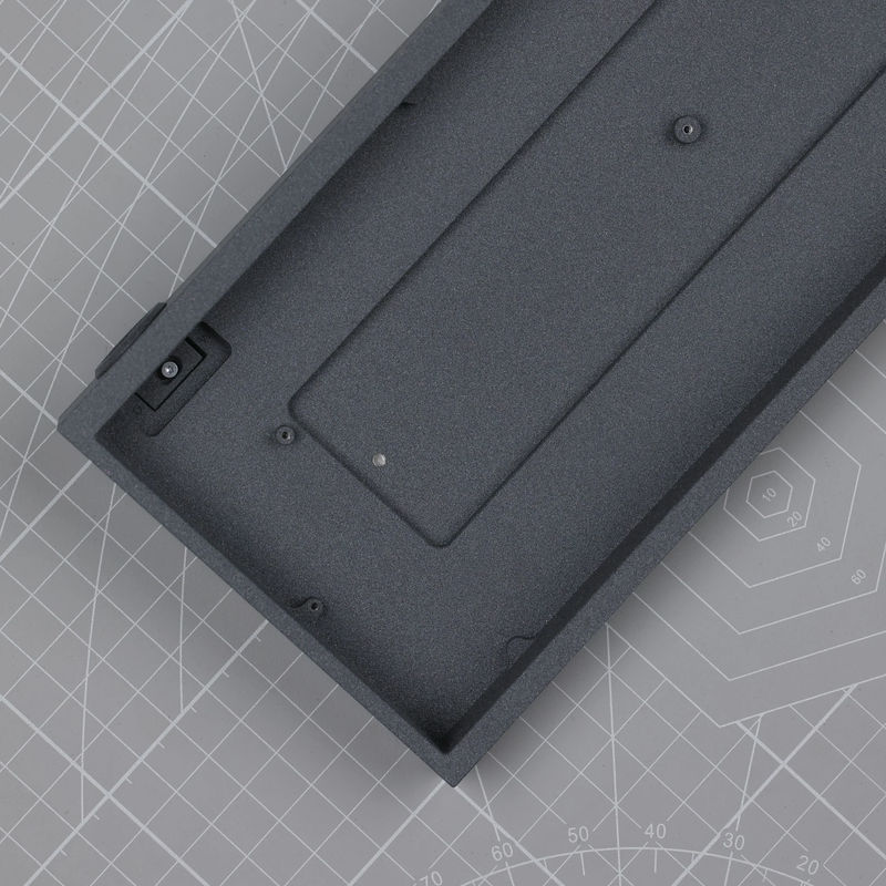 Tofu60 Redux Case - Color (without brass weight bar):New ※ E-coating Meteorite Gray
