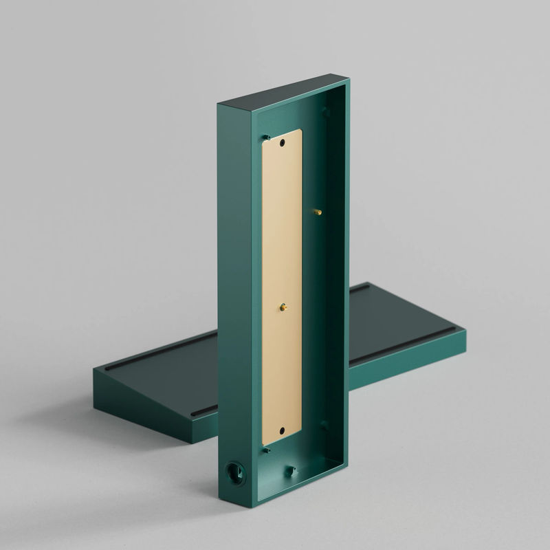 Tofu60 Redux Case - Color (without brass weight bar):Anodized Green