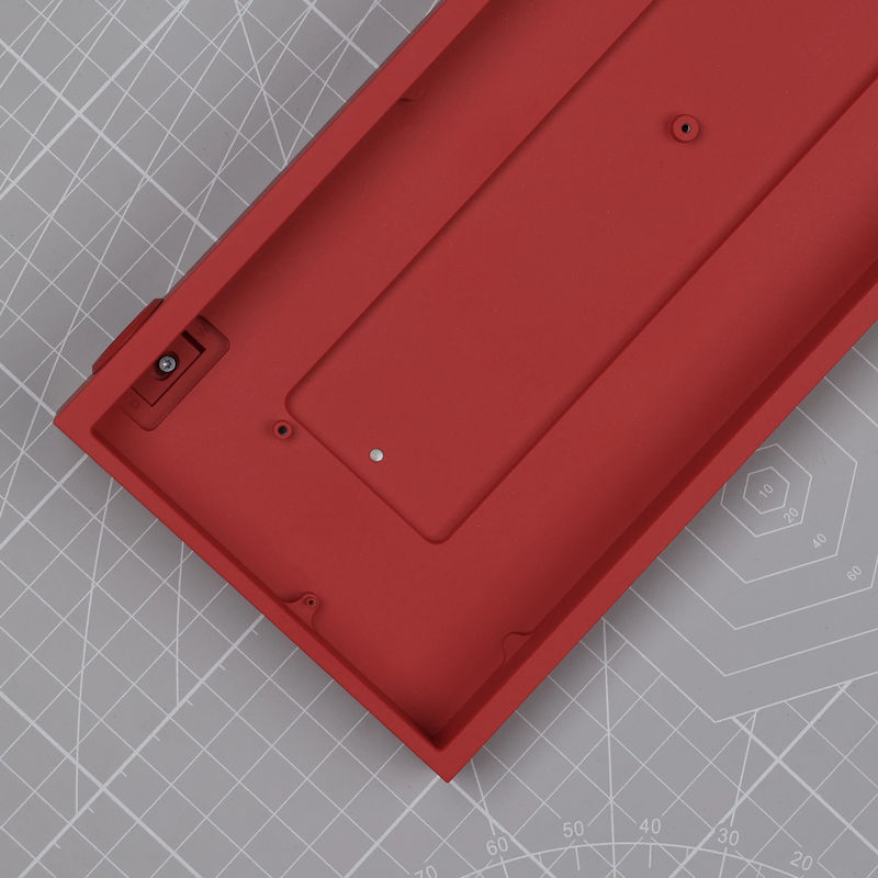 Tofu60 Redux Case - Color (without brass weight bar):New ※ E-coating Red