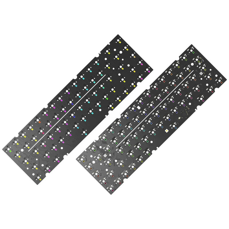 Tofu65 2.0 Accessories - Accessories:Hot-swap PCB (Per-key RGB for Alu case)