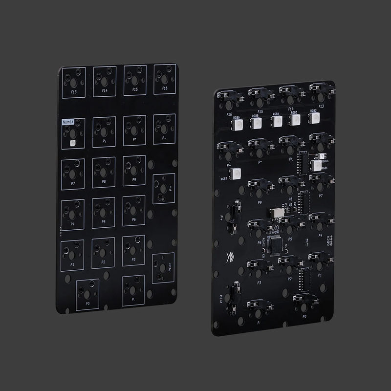 Taco Pad Accessories - Accessories:1.2 mm non-Flex cut Hot-swap PCB