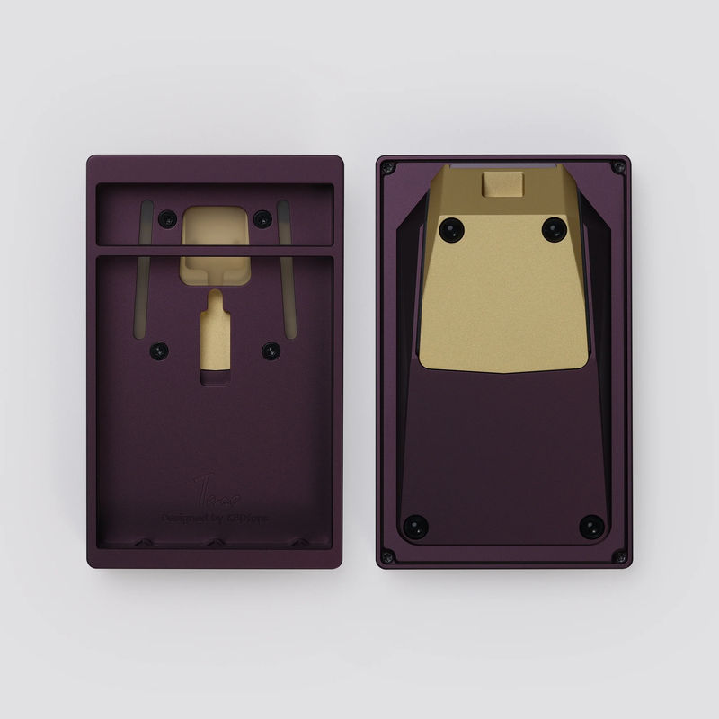 Taco Pad - Case (no engraving version):Gray Purple - Plate:PC Plate - PCB:Wired