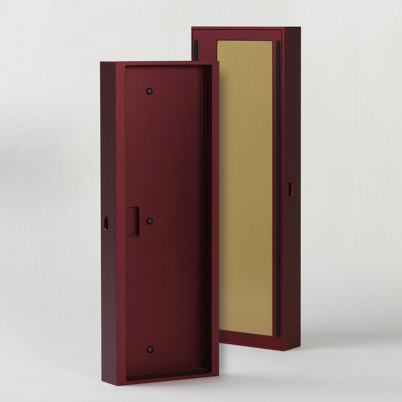 Tofu65 2.0 Case - Color:Anodized Burgundy Red