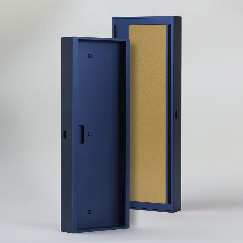 Tofu65 2.0 Case - Color:Anodized Dark Blue