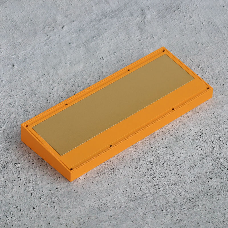 Tofu60 2.0 Case - Color:E-coating Sunflower - Layout:HHKB