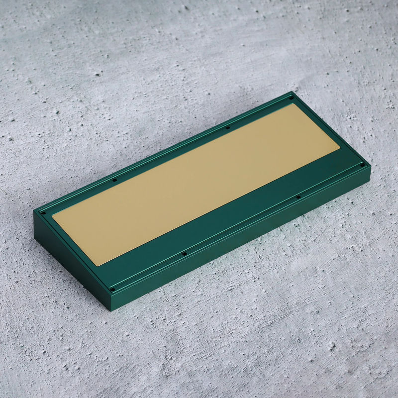 Tofu60 2.0 Case - Color:Anodized Pine Green - Layout:HHKB