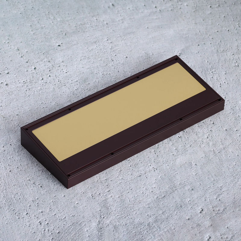 Tofu60 2.0 Case - Color:Anodized Brown - Layout:WK