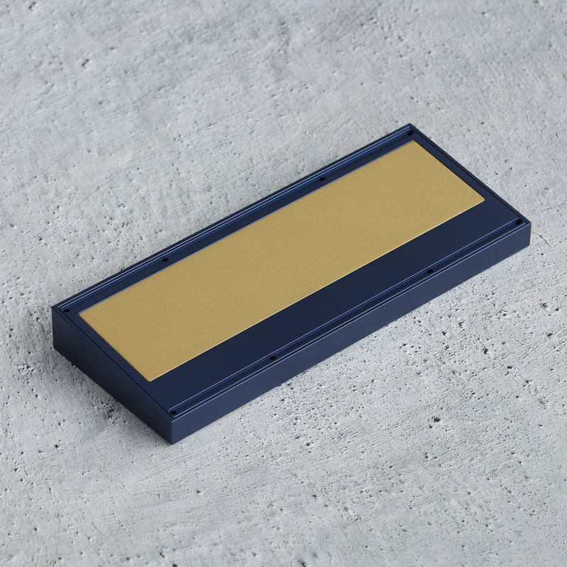 Tofu60 2.0 Case - Color:Anodized Dark Blue - Layout:HHKB