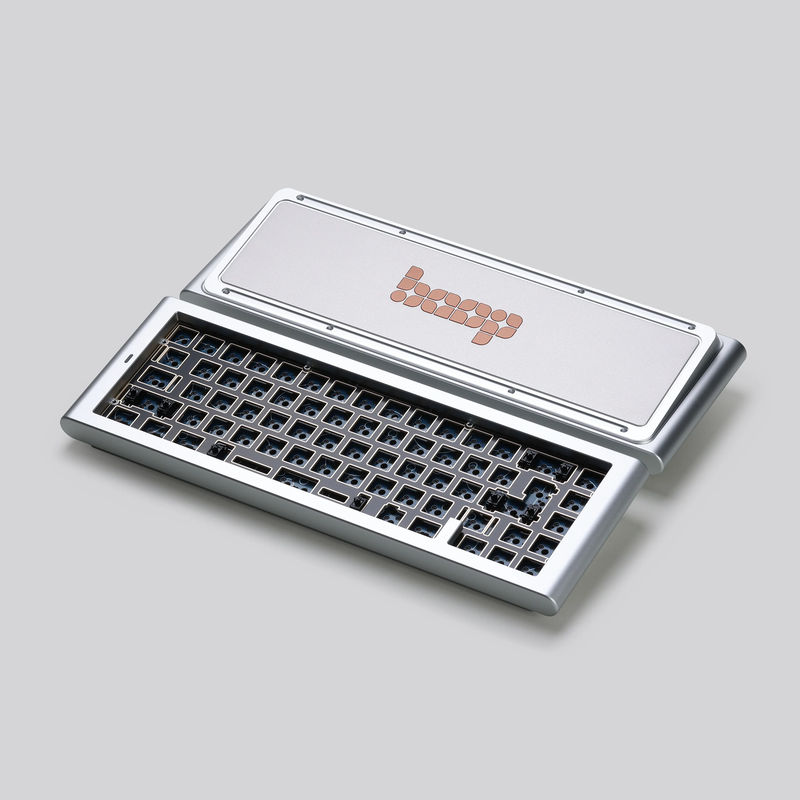 Boop Redux - Case (*keycaps not included):Anodized Silver