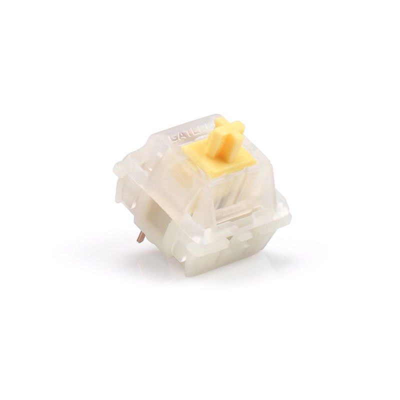 Switches x 30 - Switch*30:Gateron Caps Milky Yellow 35pcs