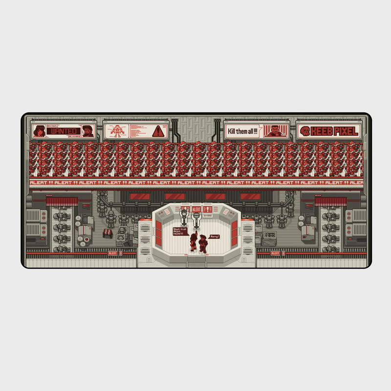 [Extra] GB Deskmats Collection - Deskmat:Alert