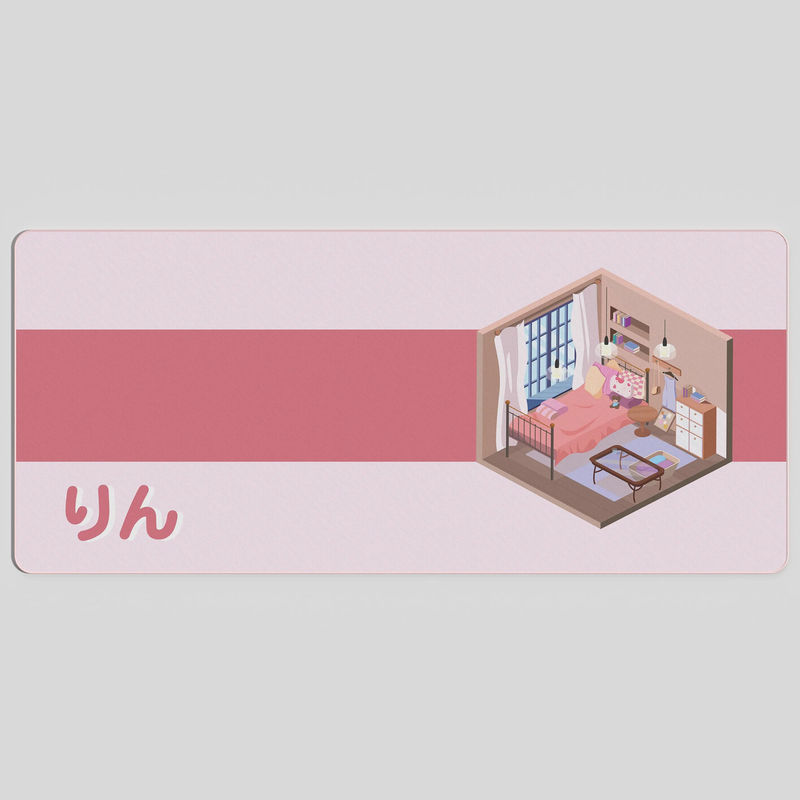 ePBT Rin - Option:Deskmat Pink Room