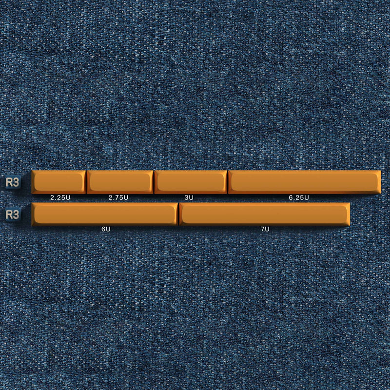 Jeans PGA Profile Keycaps Set - Kit:Spacebar Kit