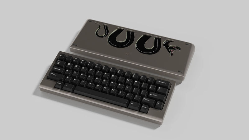 Snake60 R2 - Color:Champage (Sand) - Layout:HHKB - PCB:Hotswap PCB