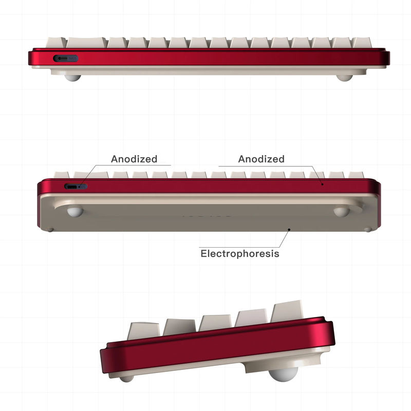 [In stock] NONO N65 - KIt colors :Silver Red