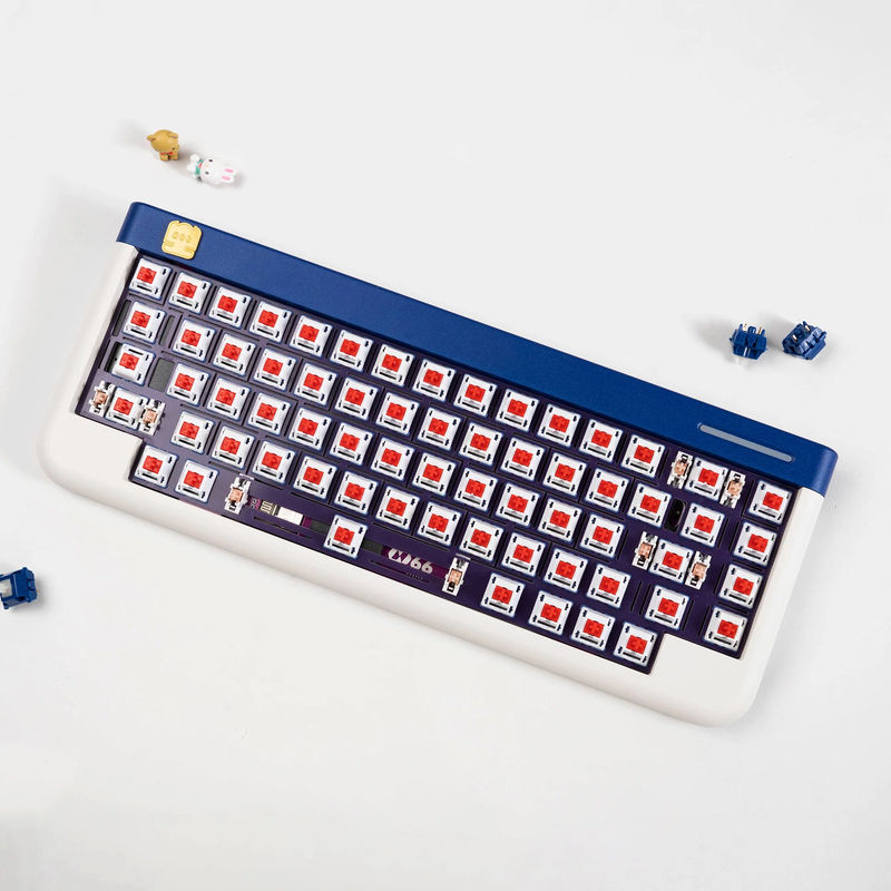 [In stock] NONO N66 - KIt colors *Keycaps are not included:Pre-built blue white