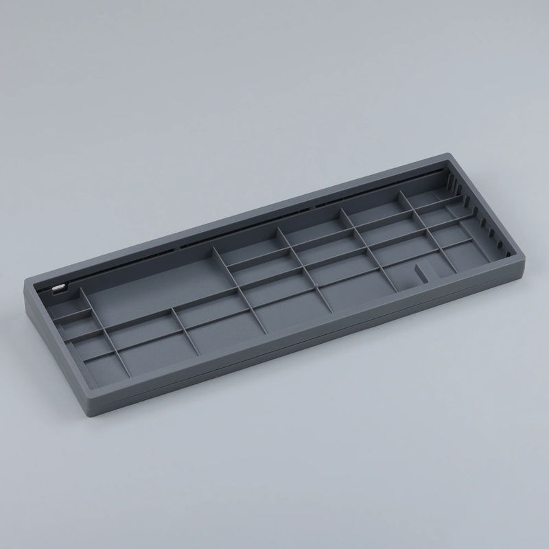 KBD67 Lite R4 ABS Plastic Case - Color:Steel Gray