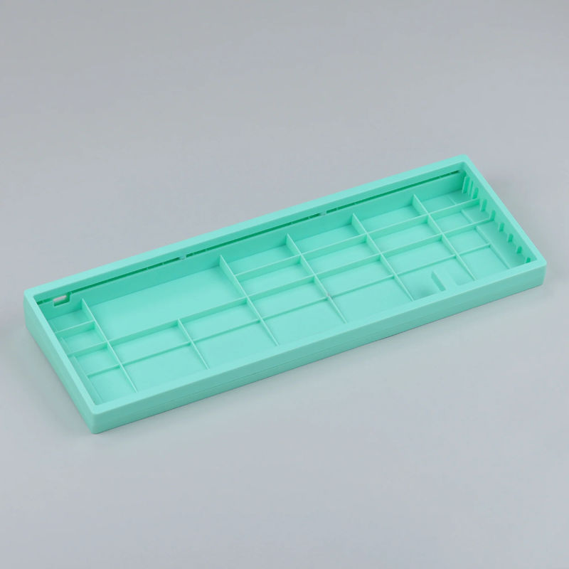 KBD67 Lite R4 ABS Plastic Case - Color:Pale Turquoise