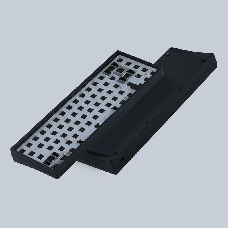 KBD67 Lite R4 Mechanical Keyboard Kit - Color:Black - PCB Version:Wired ANSI Layout