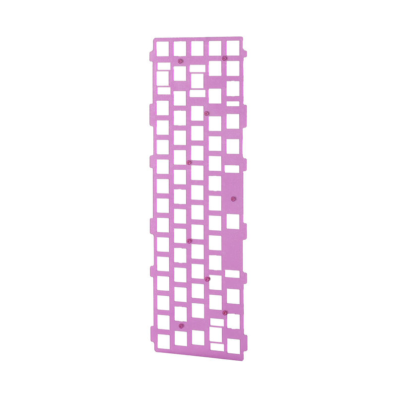 KBD67 Lite R4 Accessories - Accessories:Transparent Purple ANSI Plate
