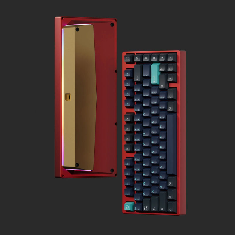 Taco - Case (no engraving version):Red - PCB version:ANSI Hot-swap PCB