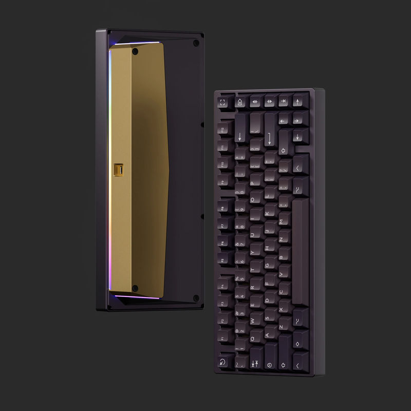 Taco - Case (no engraving version):Gray Purple - PCB version:ISO Hot-swap PCB
