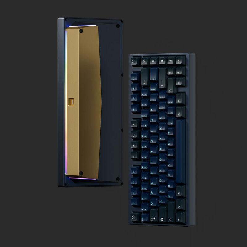 Taco - Case (no engraving version):Dark Blue - PCB version:ANSI Hot-swap PCB