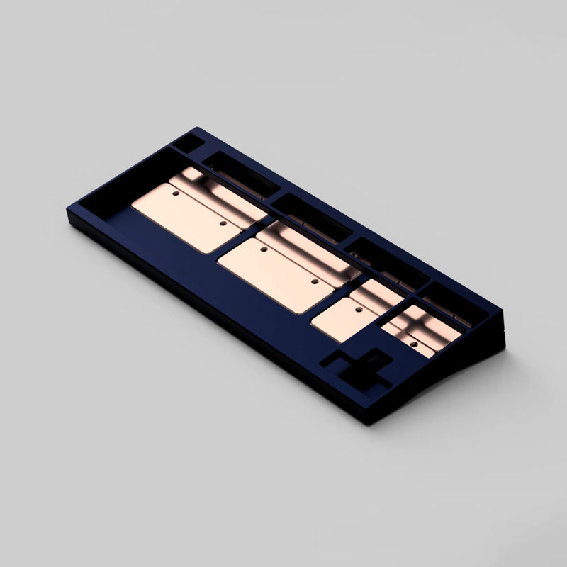F1-8X V2 Barebone Kit - Color (Top - Bottom):Navy - Navy - Layout:Winkey
