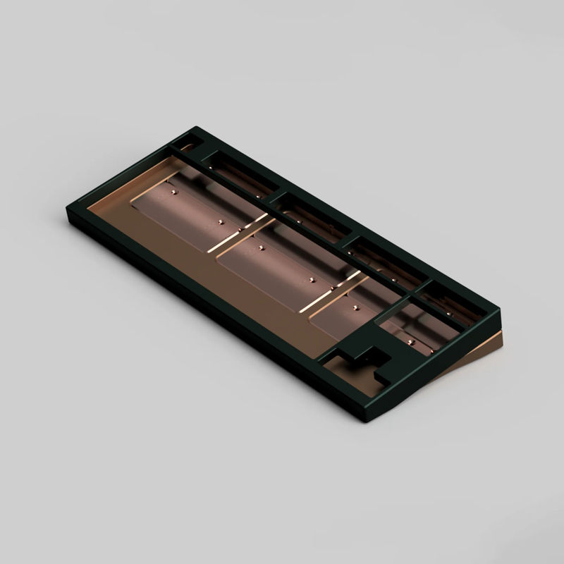 F1-8X V2 Barebone Kit - Color (Top - Bottom):Green - Brown - Layout:Winkey