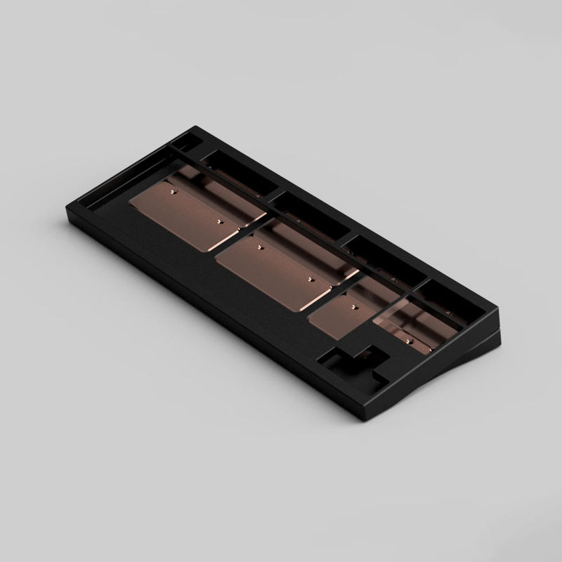F1-8X V2 Barebone Kit - Color (Top - Bottom):Black - Black - Layout:Winkey