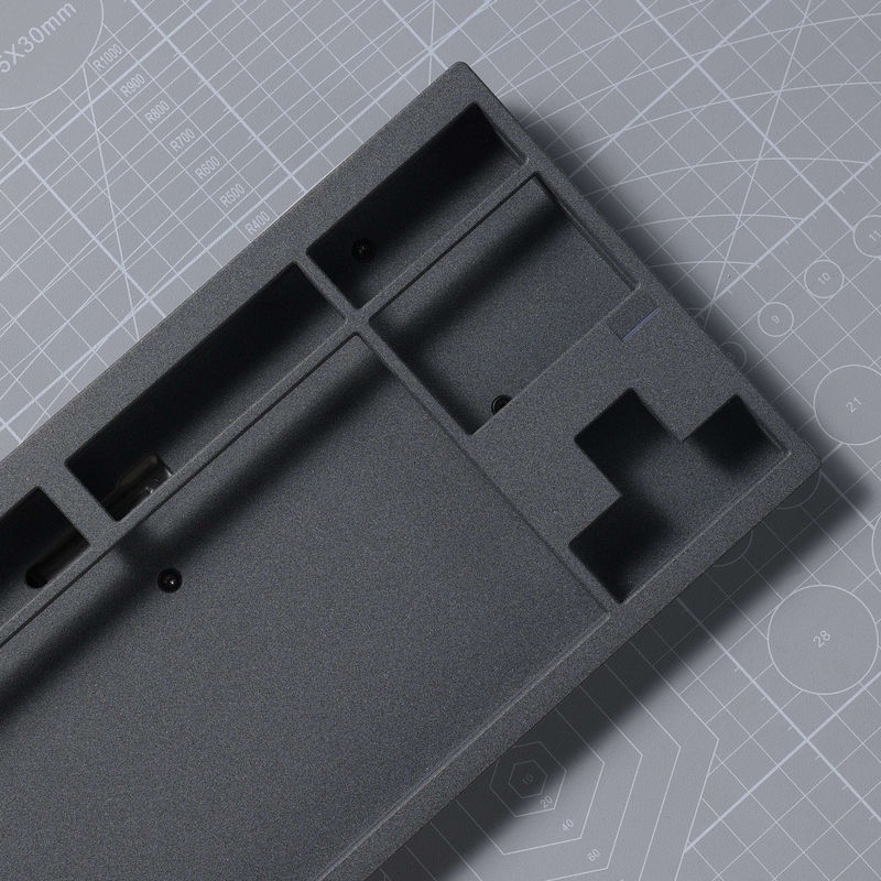 Ready to Use KBD8X MKIII Keyboard With PBTfans Emma - Case color:E-coating Meteorites - Layout:WK