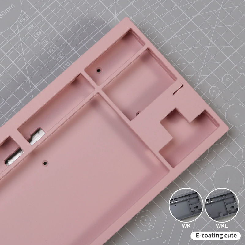 Ready to Use KBD8X MKIII Keyboard With PBTfans Mischief - Case color:E-coating cute - Layout:WK