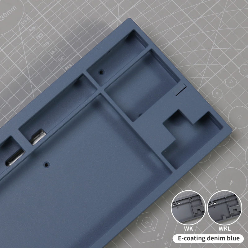 Ready to Use KBD8X MKIII Keyboard With PBTfans Mischief - Case color:E-coating denim blue - Layout:WK