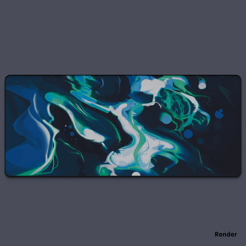 PBTfans Basin - KIT:Deskmat Abstract